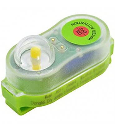 Tatoonly Rettungswesten leicht tragbar mit LED-Beleuchtung Seewasser selbstbeleuchtend lebensrettende Taschenlampe - BNLNK418