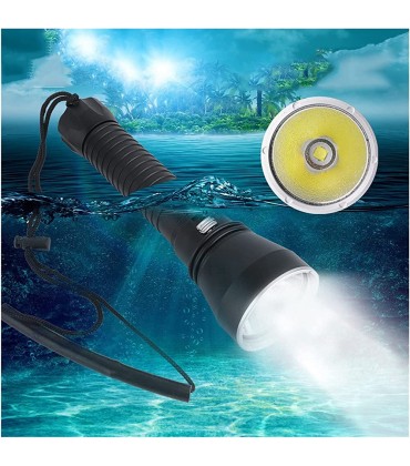YEZIHJ Tauchlampe XHP70 LED-Tauchlampe 4000 Lumen 26650 Unterwasser 100 m Xhp70.2 LED wasserdicht mit wiederaufladbarem Akku - BAMXYM97