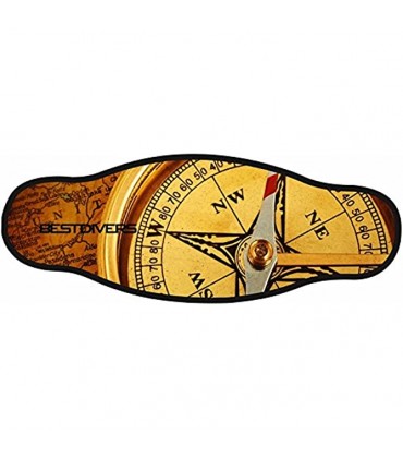 Best divers Uhrenarmband Maske aus Neopren doppelt Folio Kompass - BUFQWKQ4