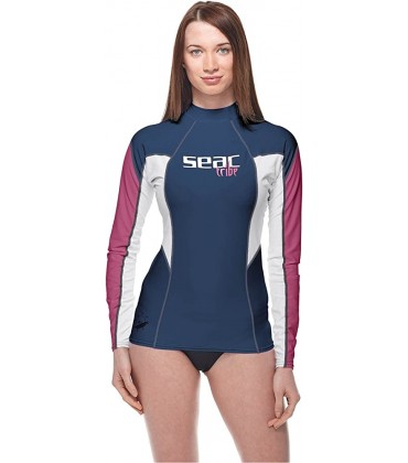 Seac RAA Long Evo Lady Rash Guard UV-Schutz-Shirt zum Schnorcheln und Schwimmen Langarm für Damen - BHZBZ3J9