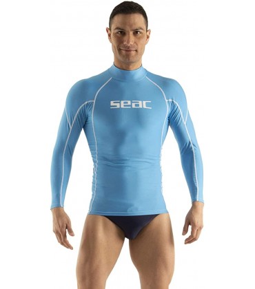 Seac RAA Long Evo Man Rash Guard UV-Schutz-Shirt zum Schnorcheln und Schwimmen Langarm für Herren - BGXXSB6W
