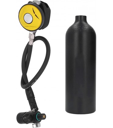 Socobeta Tauchflaschen-Kit 1-Liter-Tauchflaschen-Sauerstoffflaschen-Set Korrosionsbeständigkeit zum Tauchen - BZNTVD3D