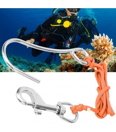 Autuncity Tauchhaken Hook Scuba 3 Color Protable für Strömungstauchen für Unterwasserfotografen - BKYPK7V9