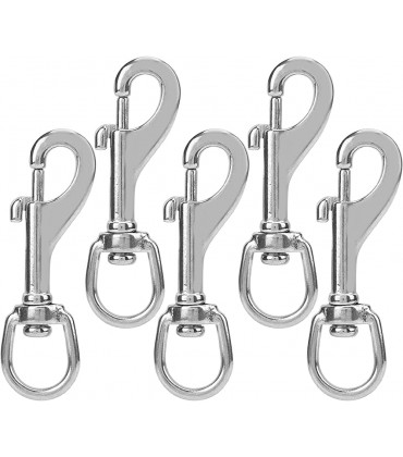 Tauchhaken einfache Bedienung Doppelend-Tauchhaken aus Edelstahl 316 zum Abschleppen von Seilen für Schlüsselanhänger - BDVWF5QB