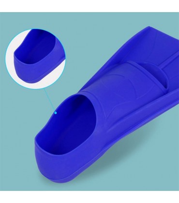 Bequeme Tauchflossen Schwimmflossen für Erwachsene Kinder Schwimmtrainingsgeräte für Anfänger Color : A Size : S36-38 - BQDZHW5J