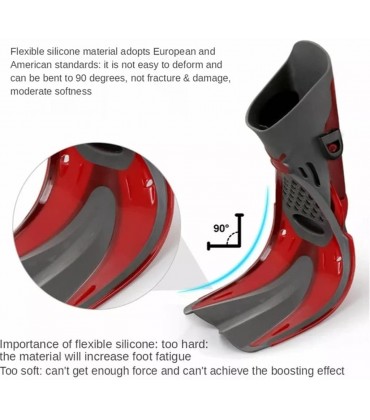 Professioneller Schnorchelfuß Verstellbare Schwimmflossen Tauchflossen Anfänger Wassersportausrüstung Tragbare Tauchflossen Color : D Size : ML XL - BYXKUWH6