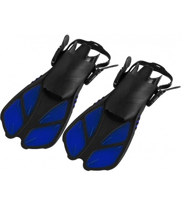 Schnorchelflossen Alvinlite Travel Size Verstellbare Tauchflossen Schwimmflossen für Männer FrauenXL - BZTXY8NJ