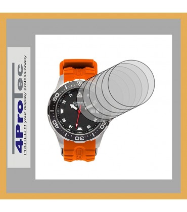 4ProTec | 6x Display-Schutz-Folie MATT für Cressi Manta Watch Colorama - BAPBYJNB