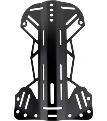 Luckyshuai Aluminiumtauchtaucher-Backplate Technischer Tauchen BCD-Plattenrückenburness-Hardware für Hubbeutel - BRVXSJE5