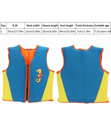 Raftingweste für Reißverschluss vorne. Kleidungsschutz für Jungen Eine Blaue Schwimmweste reduziert Kratzer am Strand - BAMBI27K