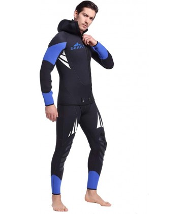 TTCI-RR Nassanzüge Neoprenanzug Jumpsuit mit Reißverschluss Schnorcheln Neoprenanzug Neenanzug für Männer Frauen Schwimme - BJVQMBKH