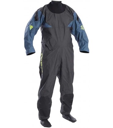 Typhoon Hypercurve 4 Zurück Zip Drysuit Dry Suit mit Socken Teal Gray. Atmungsaktiv TX4 atmungsaktives Gewebe - BEHGO278