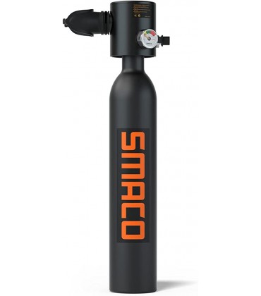 SMACO Mini Tauchflasche Sauerstoffflasche Taucherflasche Mini zum tauchen Mit 5 Bis 10 Minuten Tauchen Sauerstofftank Taucher Set Tauchausrüstung Tragbare 0.5L10 Tage Lieferung - BUNJMJA7