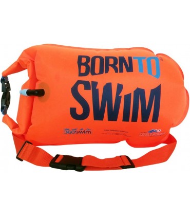 BornToSwim Unisex-Adult Trockentasche und Schwimmboje Robust Boje Und Packsack Für Offenen Gewässern Schwimmer Und Triathleten - BYGJYB8E