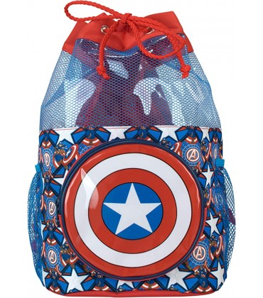 Marvel Kinder Captain America Strandtasche - BXDXSDBW