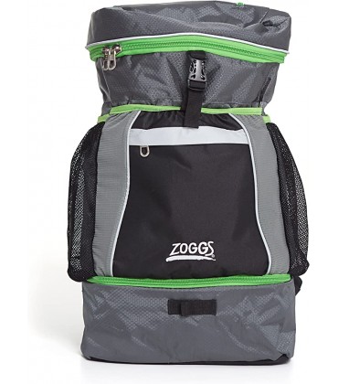 Zoggs Triathlon Tasche Black Grey Green M - BBIWO3V2