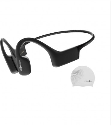 Aftershokz Xtrainerz Schwimm MP3-Player Open-Ear Bone-Conduction Kopfhörer wasserdichte Wireless Ohne Bluetooth 4GB Speicher Leicht 30g - BVGVV36D