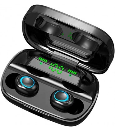Bascar Bluetooth Kopfhörer S11-TWS Bluetooth 5.0 Kabelloses Headset Drahtloser Kopfhörer Mini In Ear Ohrhörer Stereo Kopfhörer HIFI Sound IPX5 Wasserdichte Funktion - BAYCK4MH