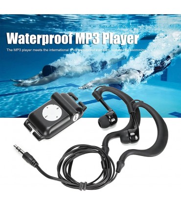 Surebuy Swim MP3-Player Tragbarer Wasserdichter Schwimmer USB2.0 MP3 mit Kopfhörer HiFi Sound Wassersport-Musik-Player für Win2000 WinME WinXP Vista und OS X 8.6 - BOUVQ838