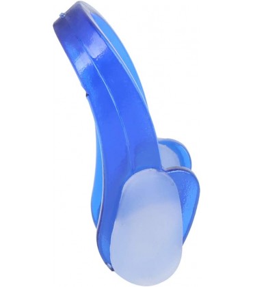 Nasenclip-Ohrstöpsel-Set weich weich Nasenclip-Ohrstöpsel-Set bequem schwarz und blau zum Schwimmen Surfen Tauchen für WassersportBlau - BGHVANVB