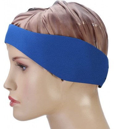 VGEBY Schwimm Ohrschutz Stirnband Neopren Elastic Kopfband Ohrband für Erwachsene und KinderM L Farbe : Blau Abmessung : M - BFNQEB6M