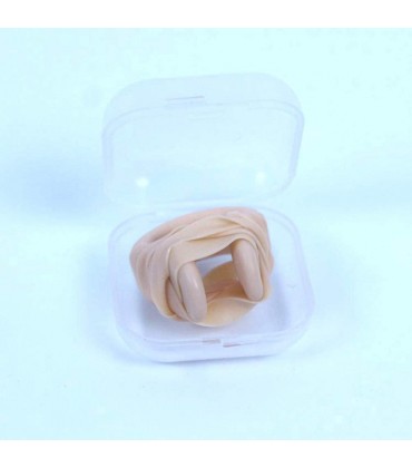 Toyvian Schwimm-Nasenklammer mit Riemen Silikon-Nasenschutz Schwimmzubehör für Kinder und Erwachsene - BIACZQ56