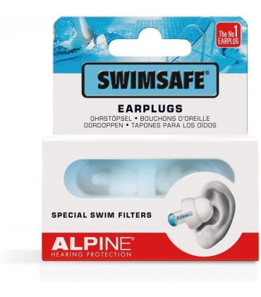 Alpine SwimSafe Ohrstöpsel wasserdichte Ohrstöpsel zum Schwimmen – Halten Wasser fern und verhindern Infektionen Bequemes hypoallergenes Material Wiederverwendbare Ohrstöpsel - BTRSL3H4