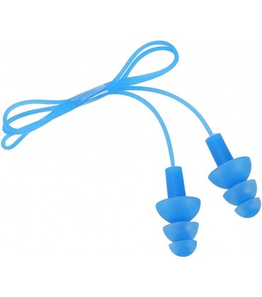 minifinker Kabelgebundene Ohrstöpsel angenehm zu tragen waschbar und langlebig wasserdichte Ohrstöpsel weich zum Schwimmen - BNJNMN2K