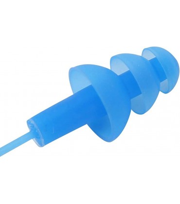 minifinker Kabelgebundene Ohrstöpsel angenehm zu tragen waschbar und langlebig wasserdichte Ohrstöpsel weich zum Schwimmen - BNJNMN2K