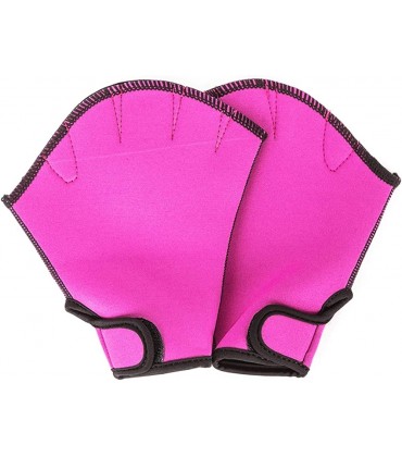 laoonl Fingerlose Schwimmhandschuhe männlich und weiblich Tauchen handgewebt Schwimmtraining Ausrüstung - BHOAIK47