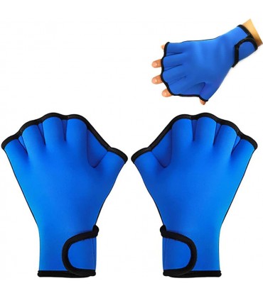 YMLHOME 1 Paar Wasser-Schwimmhandschuhe aus Neopren Wasserbeständigkeit gewebte Handschuhe für Männer und Frauen Erwachsene Wasser-Fitness-Training - BZPHD99K