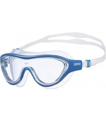 ARENA The One Mask Anti-Fog Schwimmmaske für Erwachsene Schwimmmaske mit Großen Gläsern UV-Schutz Selbstjustierender Nasensteg Orbit-Proof Dichtungen - BLNVIW58