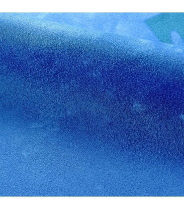 Badeponcho Strandtuch Mikrofaser Fansushop Schnelltrockend Bademantel Poncho mit Kapuzen Duschtuch Handtuch Schwimmen Surfing Strand Tauchen für Damen Herren Hundepfote,75x145cm - BVZYCEMM
