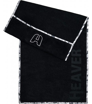 HEAVER® Fitnesshandtuch für das Gym Das Sporthandtuch mit Antirutsch Fixierung aus 100% Baumwolle in 2 Farben für Damen und Herren - BCBYVMB4