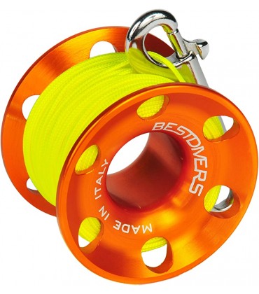 Best Scuba Divers ml0087 Angelrolle Unisex – Erwachsene Orange 30 Meter - BZNLA87N