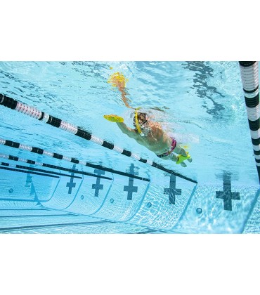 FINIS Manta Schwimm-Trainingshandpaddel für Wettkampfübungen XL - BYEFW88K