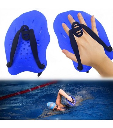 SanCiYu Schwimmpaddel 1 Paar Schwimmtrainings-Handpaddel mit verstellbaren Riemen professionelle Schwimmhandpaddel für Kinder Erwachsene Tauchen Surfen Wassersport - BNNPHDN7