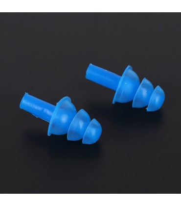 Omabeta Weiche Silikon-Ohrstöpsel Ohrstöpsel Nasenclips Bequem zu verwenden Schwimm-Ohrstöpsel-Set zum Schießen für Gartenarbeit - BCVUFBNN