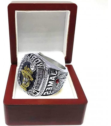 2012 Miami Replica Championship Ring 2012 Mvp James für Fans Sammlung Geschenk Display Andenken Sammlerstück mit Box 14# lsxysp 13# - BNPKU5MA