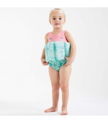 Splash About Mädchen Kinder-Schwimmanzug Mit Verstellbarem Auftrieb - BFULH6KK