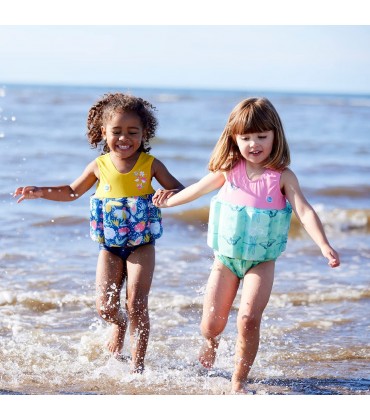 Splash About Mädchen Kinder-Schwimmanzug Mit Verstellbarem Auftrieb - BFULH6KK