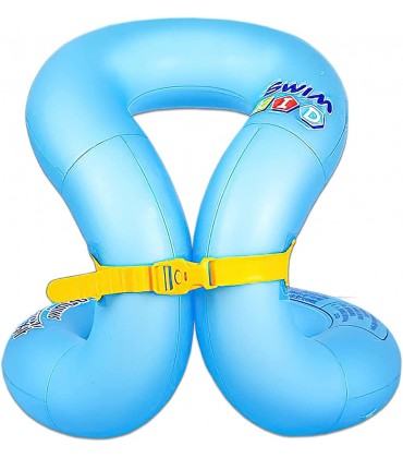 USMEI Schwimmweste für Kinder aufblasbares Kleinkind Schwimmen Schwimmmänner mit Verstellbarer Schnalle und unabhängige Dual-Airbags für Swimming Pool Beach River Schwimmhilfen für 4-10 Jahre alt - BIAFJ484