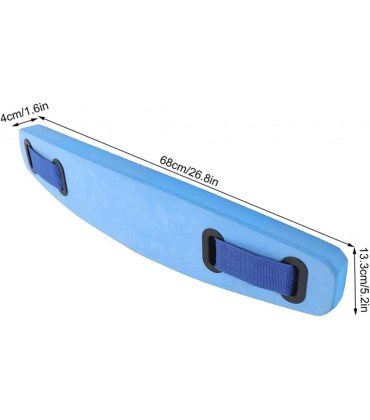 DierCosy Floatation -Geräte Schwimmschwimmgürtel Fitness Aqua Aerobics Gürtel Schwimmgürtel Schwimmbad Gürtel Floatation -Geräte für Sicherheit 68x13.3x4cm blau Schwimmschwimmgürtel - BXIWQDHK