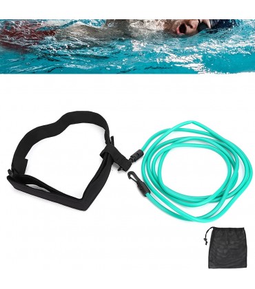 Honiwu Schwimmtrainings-Widerstandsgürtel Pool-Schwimmtrainerband Schwimmkrafttrainingsgerät für Kinder und Erwachsene 10,5 Fuß - BWWCIKNK