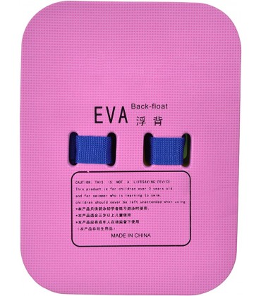 KUIDAMOS Water Gear Back Float stabiles schwimmendes Eva-Material Leichter Rückenschwimmer-Schwimmgürtel für das Schwimmtraining - BIOLT4NA