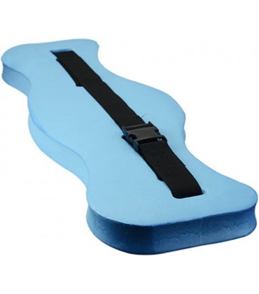 QLING Schwimmender Taillengürtel aus Schaumstoff für Erwachsene und Kinder sicheres Schwimmtraining Schwimmhilfe EVA-Schaum Schwimmbrett blau - BAHDQ5VA