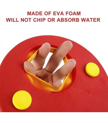 YueWan Arm-Schwimmscheiben 6 Stück EVA-Schaum-Schwimmscheiben Schwimmhilfe-Scheiben für Kinder Kleinkind-Schwimmhilfen Baby-Schwimmschwimmer für 2-6 Jahre Arm-Scheiben zum Schwimmen - BGUAVQ7K