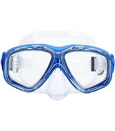 Spacmirrors Tauchmaske Tauchmasken Schnorchelmaske Silikon gehärtete Gläser Wasserdicht Anti-Fog Schwimmen Tauchen Unterwasser Schnorchelausrüstung mit verstellbaren Streifen - BHIKE526