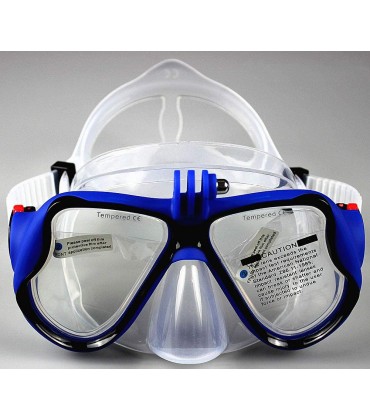WOWDECOR Tauchmaske für Gopro Kamera Erwachsene Kinder mit Kurzsichtigkeit Kurzsichtig Schnorchelmaske Taucherbrille Dioptrin Dioptrien Korrektur - BBKSLVH4