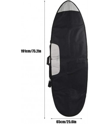 Demeras Surfbrett-Aufbewahrungstasche Surfbrett-Tragetasche Abnehmbarer Schultergurt leicht verhindert Kratzer mit Griff für Longboard - BGPGM9W3